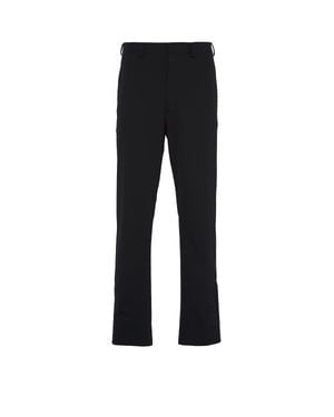 Prada Stretch Technical Fabric Trousers - Black