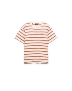 Prada Cotton T-Shirt - Pink