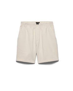 Prada Cotton Bermudas - White