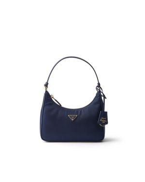 Prada Re-Edition 2005 Re-Nylon And Saffiano Mini Bag - Blue