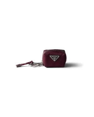 Prada Speedrock Schlüsselanhänger Aus Re-Nylon, Herren - Lila