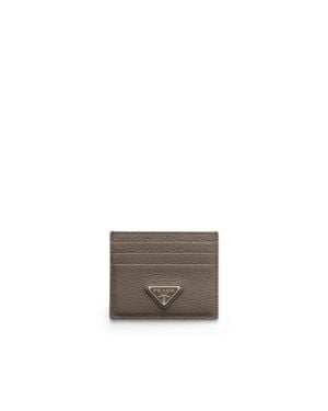 Prada Leather Card Holder - Multicolour