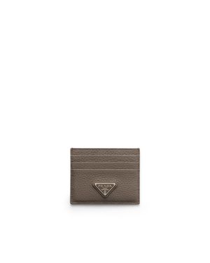 Prada Leather Card Holder - Multicolour