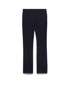 Prada Wool Trousers - Blue