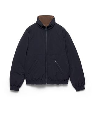 Prada Reversible Re-Nylon Down Jacket - Blue