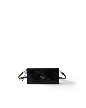 Prada Portafoglio Con Tracolla - Nero