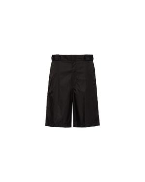 Prada Re-Nylon Bermudas - Black