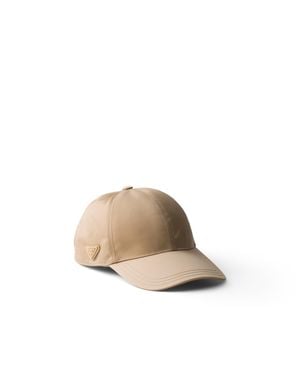 Prada Re-Nylon Baseball Cap - White