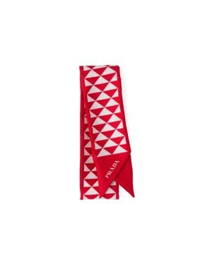 Prada Nastro Stampato - Rosso