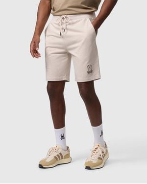 Psycho Bunny Livingston Sweatshort - Natural