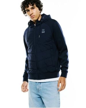 Psycho Bunny Gordley Mix Media Jacket - Blue