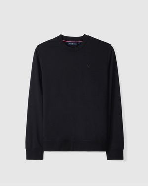 Psycho Bunny Duke Embroidered Sweatshirt in Natural for Men Lyst