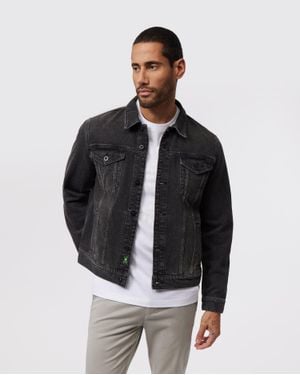 Psycho Bunny Pathe Denim Jacket - Black