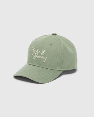 Psycho Bunny Desert Baseball Cap - Green