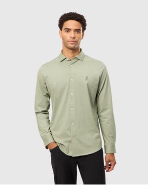 Psycho Bunny Brendan Jersey Shirt - Green