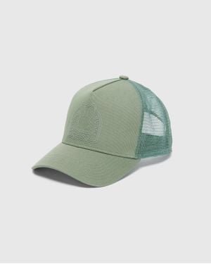 Psycho Bunny Melbourne Graphic Trucker Hat - Green