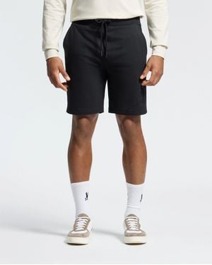 Psycho Bunny Levanzo Embroidered Micro French Terry Sweatshort - Blue