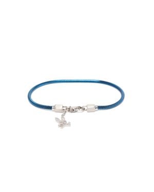 Psycho Bunny Snake Chain Bracelet - Blue