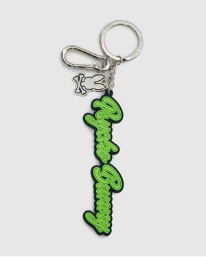 Psycho Bunny Silicone Keychain - Green