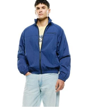 Psycho Bunny Alder Nylon Jacket - Blue