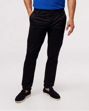Psycho Bunny Gilman Regular Fit Chino Pant - Black