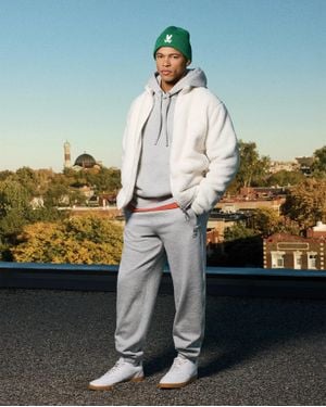 Psycho Bunny Rowley Sherpa Zip Jacket - White