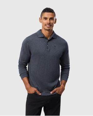 Psycho Bunny Bradshaw Polo Sweater - Blue