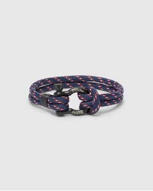 Psycho Bunny Rope Bracelet - Blue