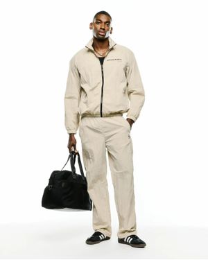 Psycho Bunny Alder Nylon Jacket - Natural