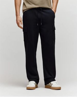 Psycho Bunny Nash Cargo Sweatpant 31 L - Black