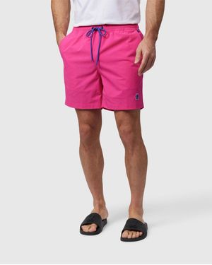 Psycho Bunny Malta Hydrochromic Swim Trunk - Pink