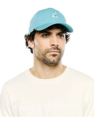 Psycho Bunny Alfie Baseball Cap - Blue