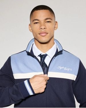 Psycho Bunny Jacques Pique Track Jacket - Blue