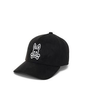 Psycho Bunny Kenneth A-Frame Trucker Cap - Black