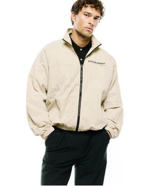 Psycho Bunny Alder Nylon Jacket - Natural