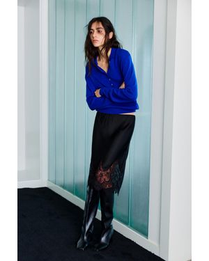 Pull&Bear Hoge Laarzen Met Hak - Zwart