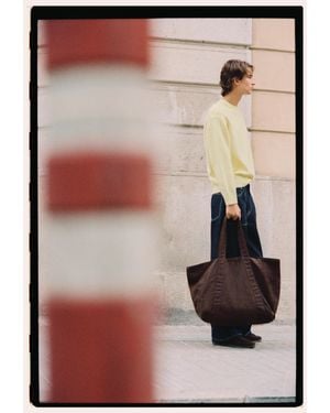 Pull&Bear Borsa Shopper - Marrone