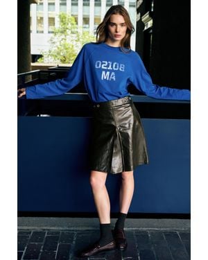 Pull&Bear Mocassins Texturés - Bleu