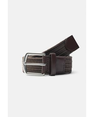 Pull&Bear Cintura Intrecciata - Nero