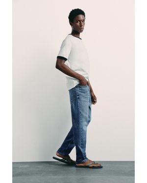 Pull&Bear Jeans Slim - Blu