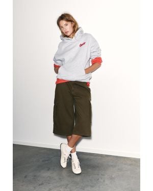 Pull&Bear Sweat À Capuche Stwd - Blanc