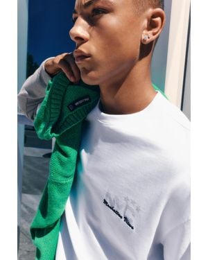 Pull&Bear T-Shirt Stwd Nyc - Blanc