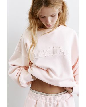 Pull&Bear Felpa Girocollo Stwd - Neutro