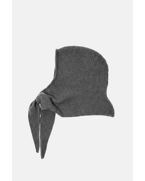 Pull&Bear Balaclava Met Sjaal - Grijs