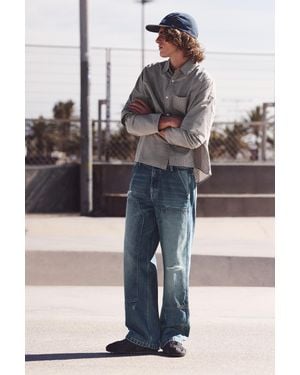 Pull&Bear Baggy Jeans - Zwart