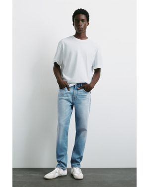 Pull&Bear Jeans Slim - Blu