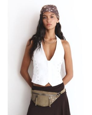 Pull&Bear Marsupio Borchie - Grigio