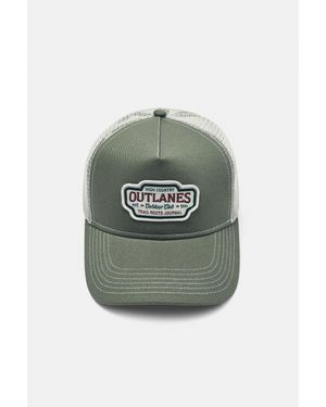 Pull&Bear Outlanes Trucker Pet - Groen