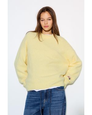 Pull&Bear Pull Basique Col Rond - Neutre
