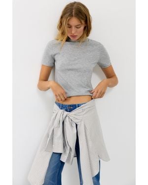 Pull&Bear Maglietta - Blu